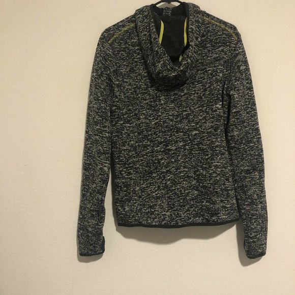 Gray Zip Up Yosemite Bear Hoodie Yellow Accents Women’s Large - Picture 5 of 12